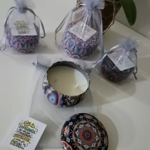 Velas lembrancinha